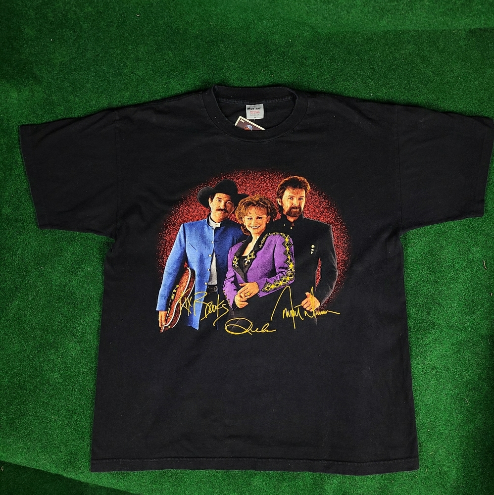 Single Stitched Reba Brooks & Dunn 97 VTG XL t shi